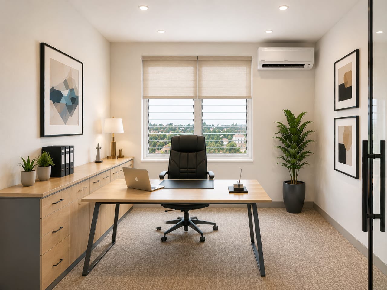 Furnished private office at DuloWork Lekki